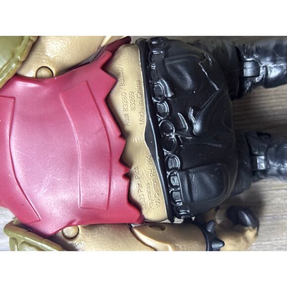 TMNT Rocksteady Mutations Playmates Action Figure 5" Green Paint Splatter 2020 - Picture 6 of 6